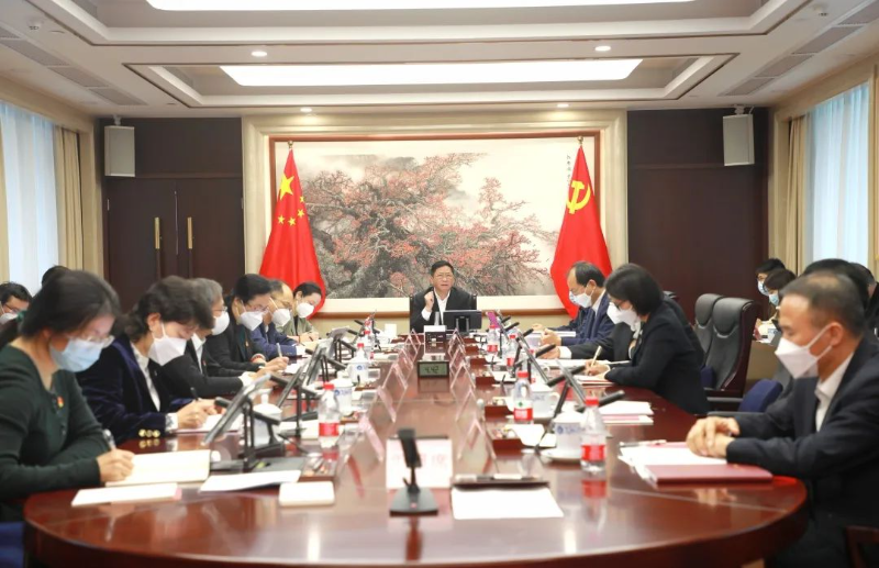 成人视频
召开党组理论学习中心组会议专题学习党的二十大精神