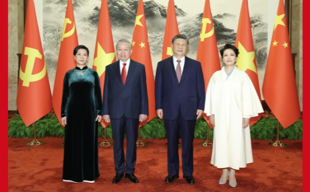 习近平同越共中央总书记、国家主席苏林举行会谈