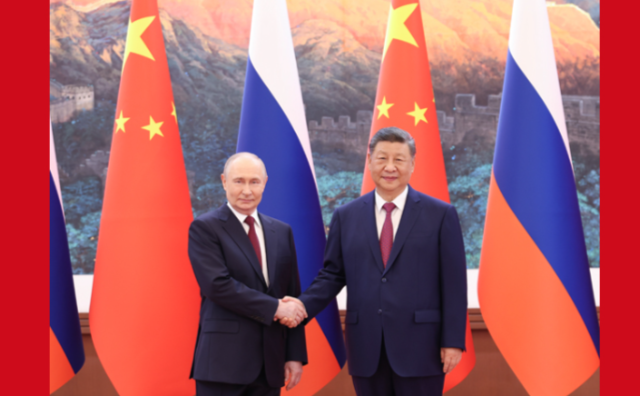 习近平同俄罗斯总统普京会谈